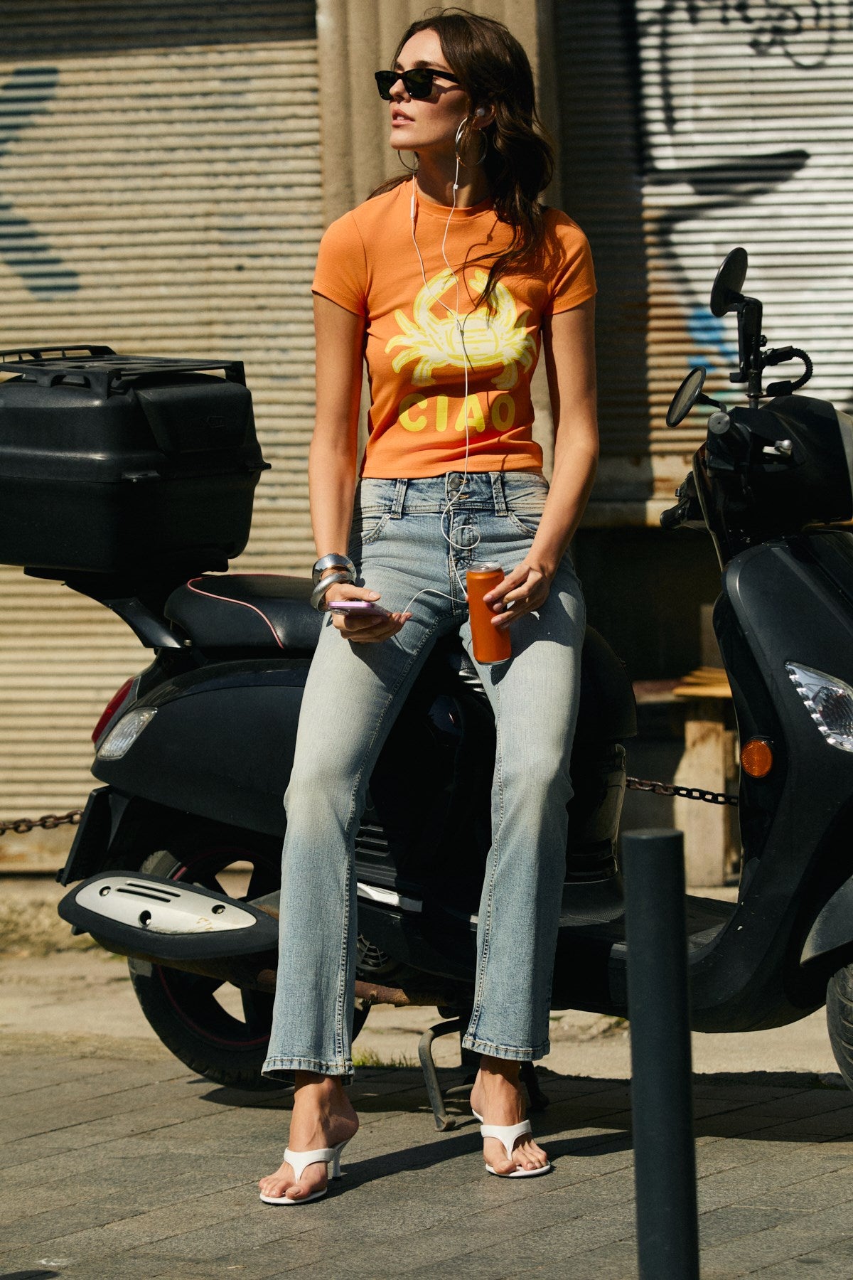 MECHELEN Damen Rundhals-Shirt