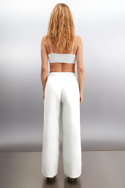 MELANTHA Damen Leinenhose