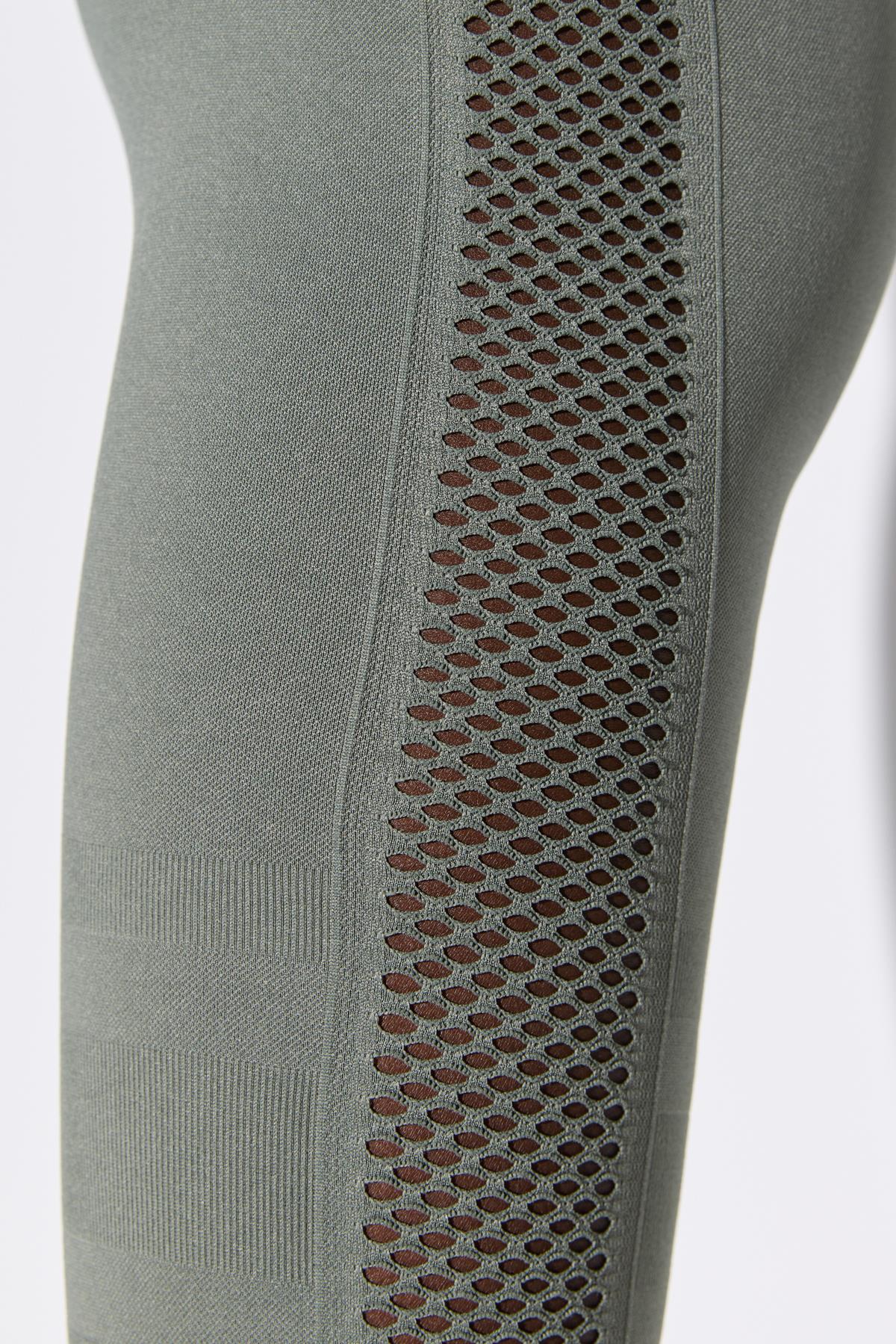 Nahtlose Leggings mit hohem Bund