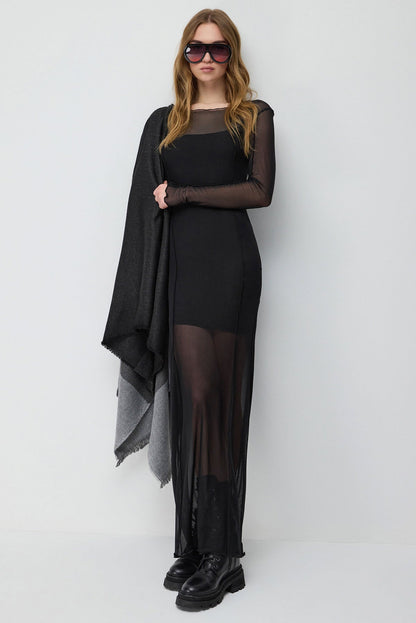 Langes Tüllkleid