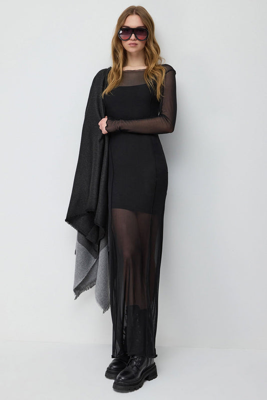 Langes Tüllkleid