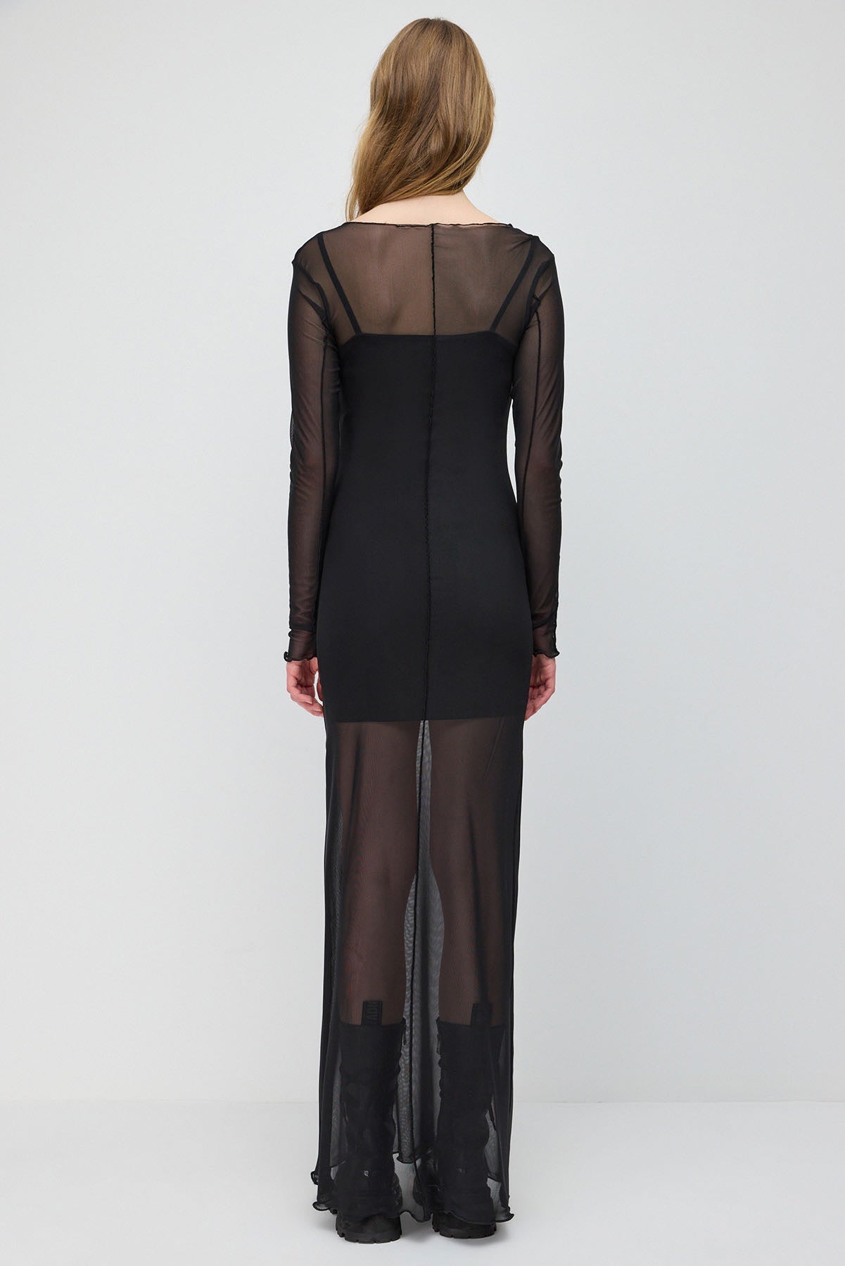 Langes Tüllkleid