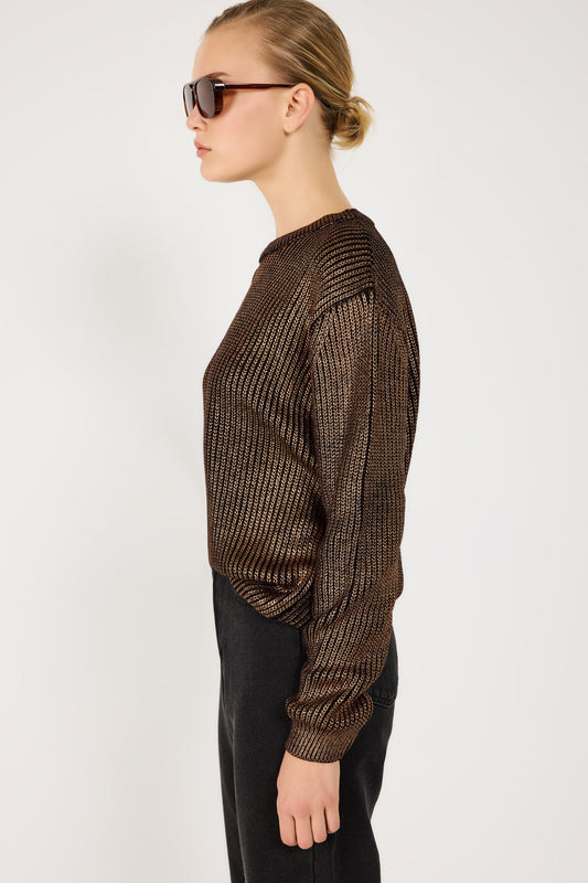 Strickpullover in lockerer Passform