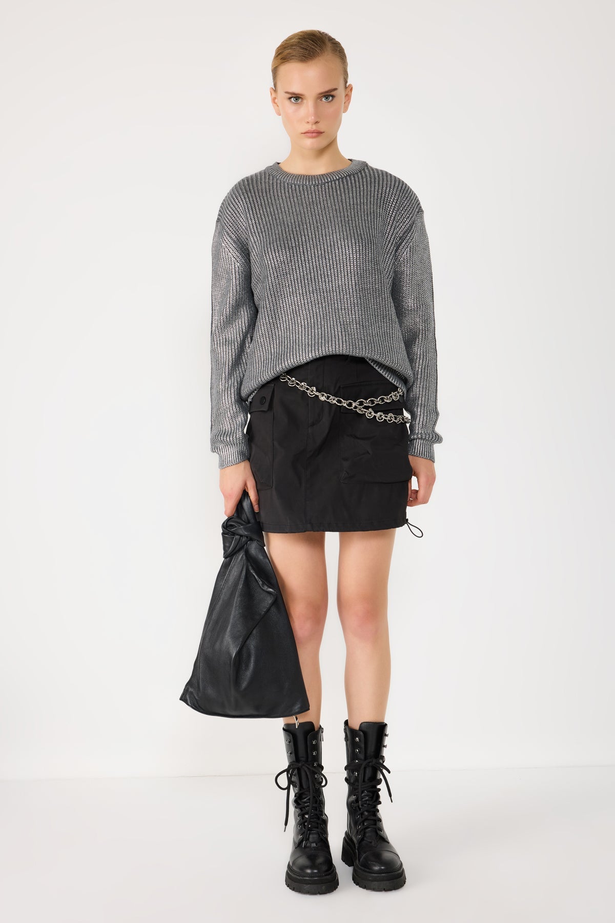 Strickpullover in lockerer Passform