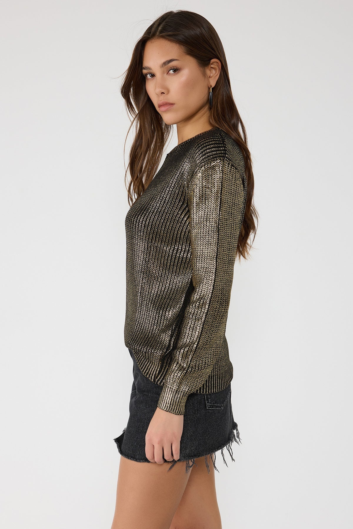 Strickpullover in lockerer Passform
