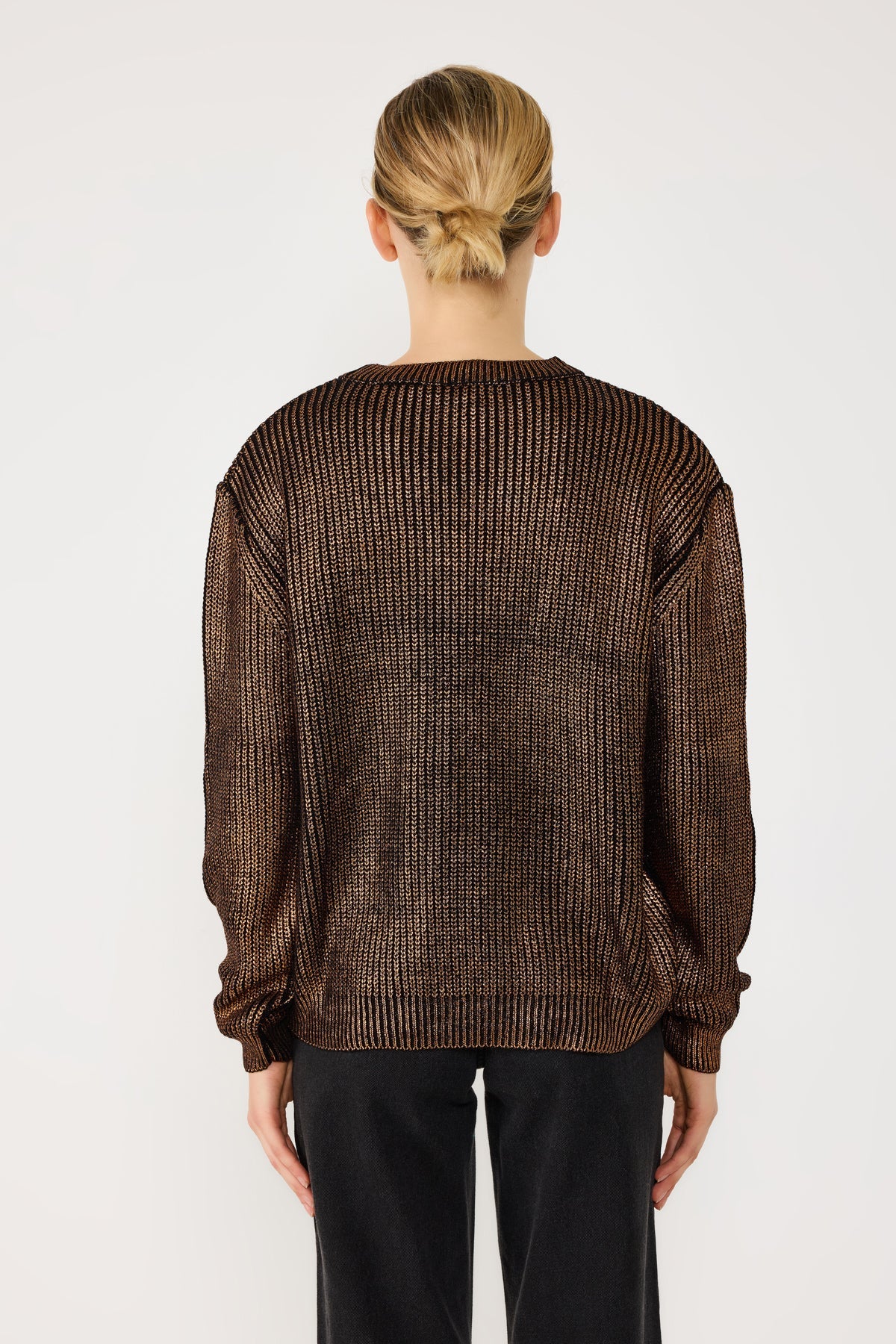 Strickpullover in lockerer Passform