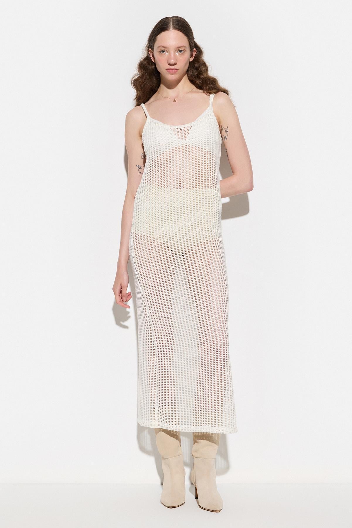 Midi-Strandkleid