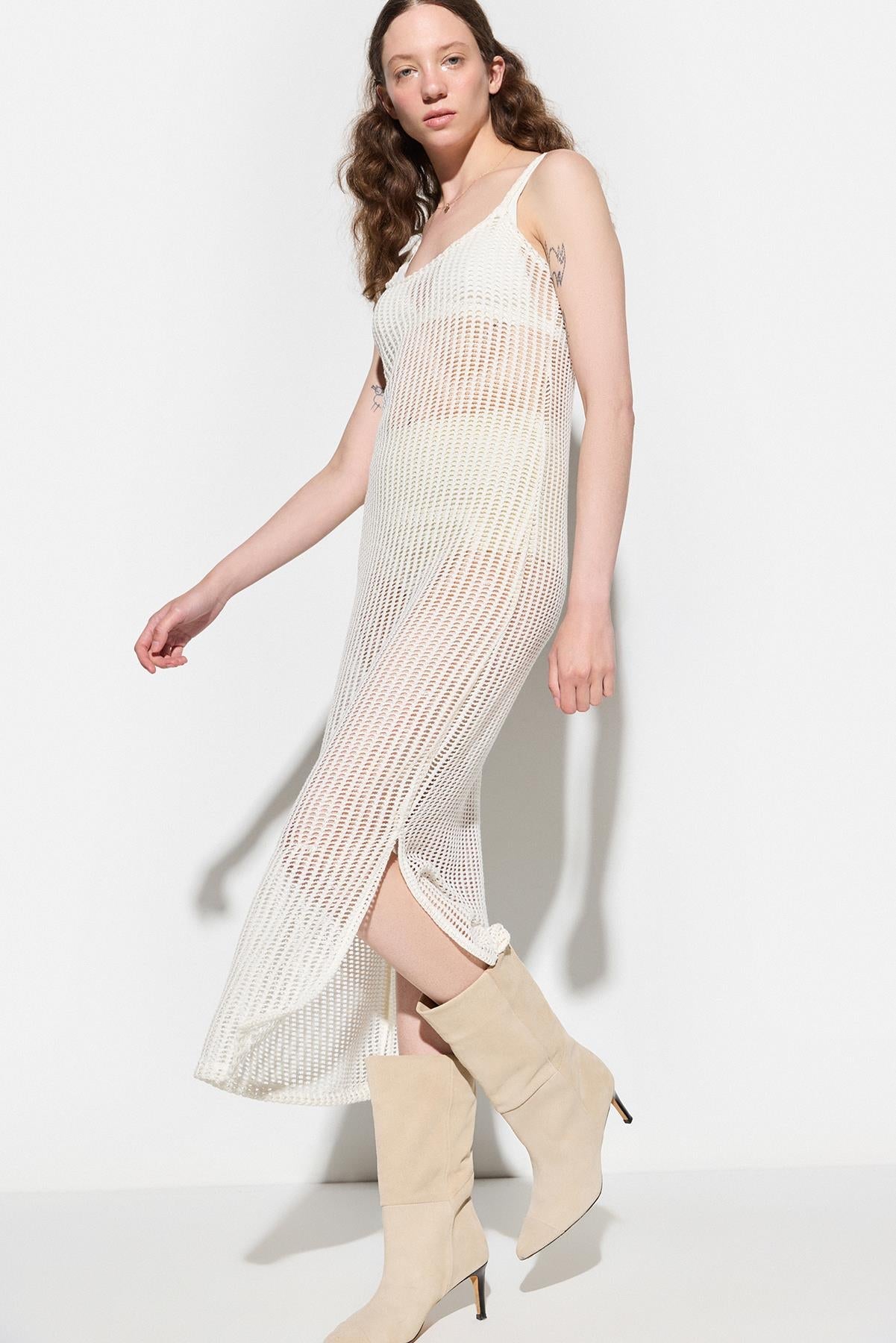 Midi-Strandkleid