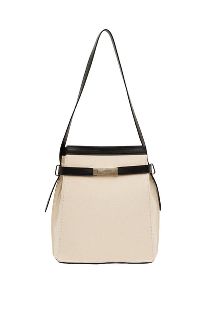 MILO Damen Schultertasche aus Canvas