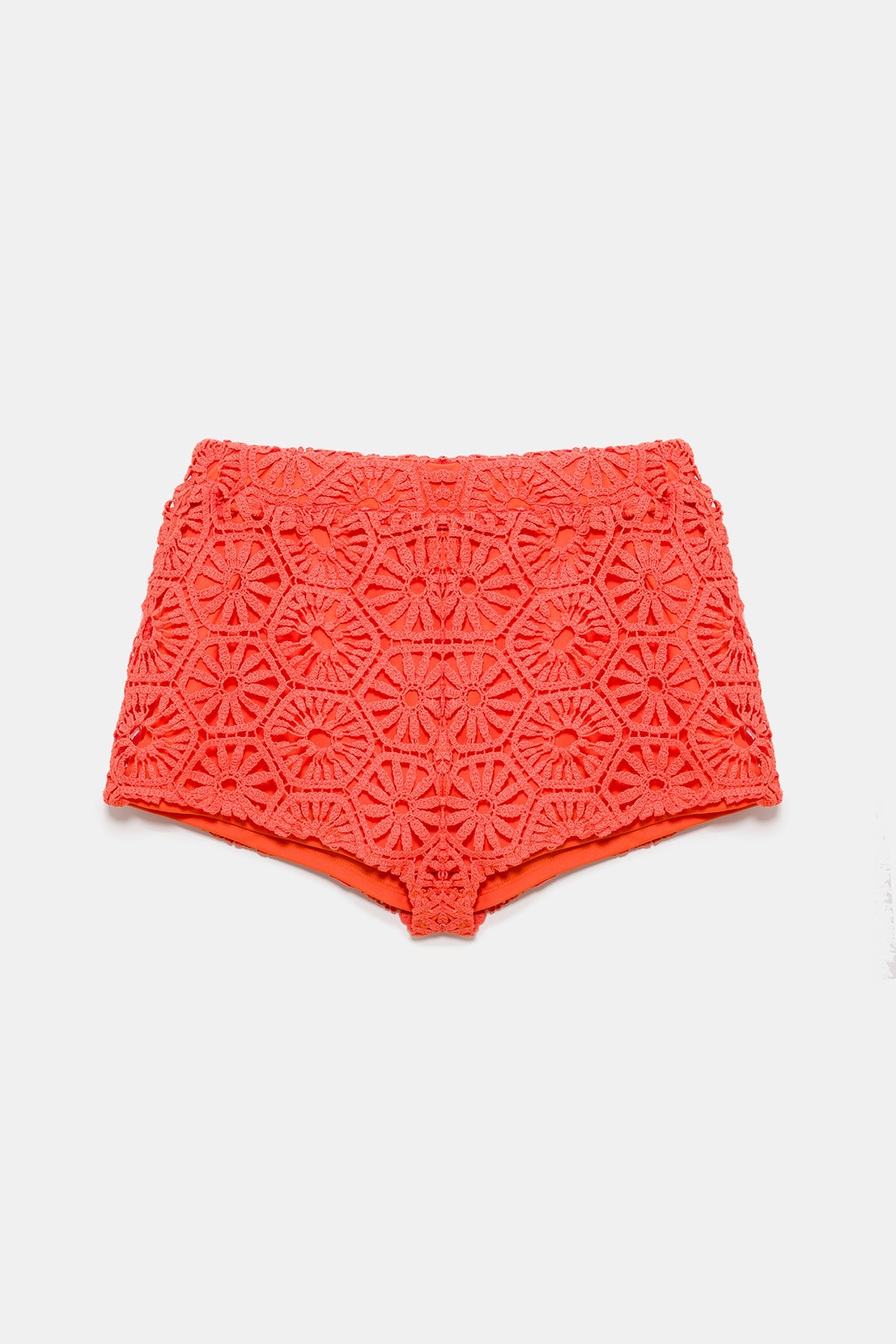 Mini-Shorts aus Spitze