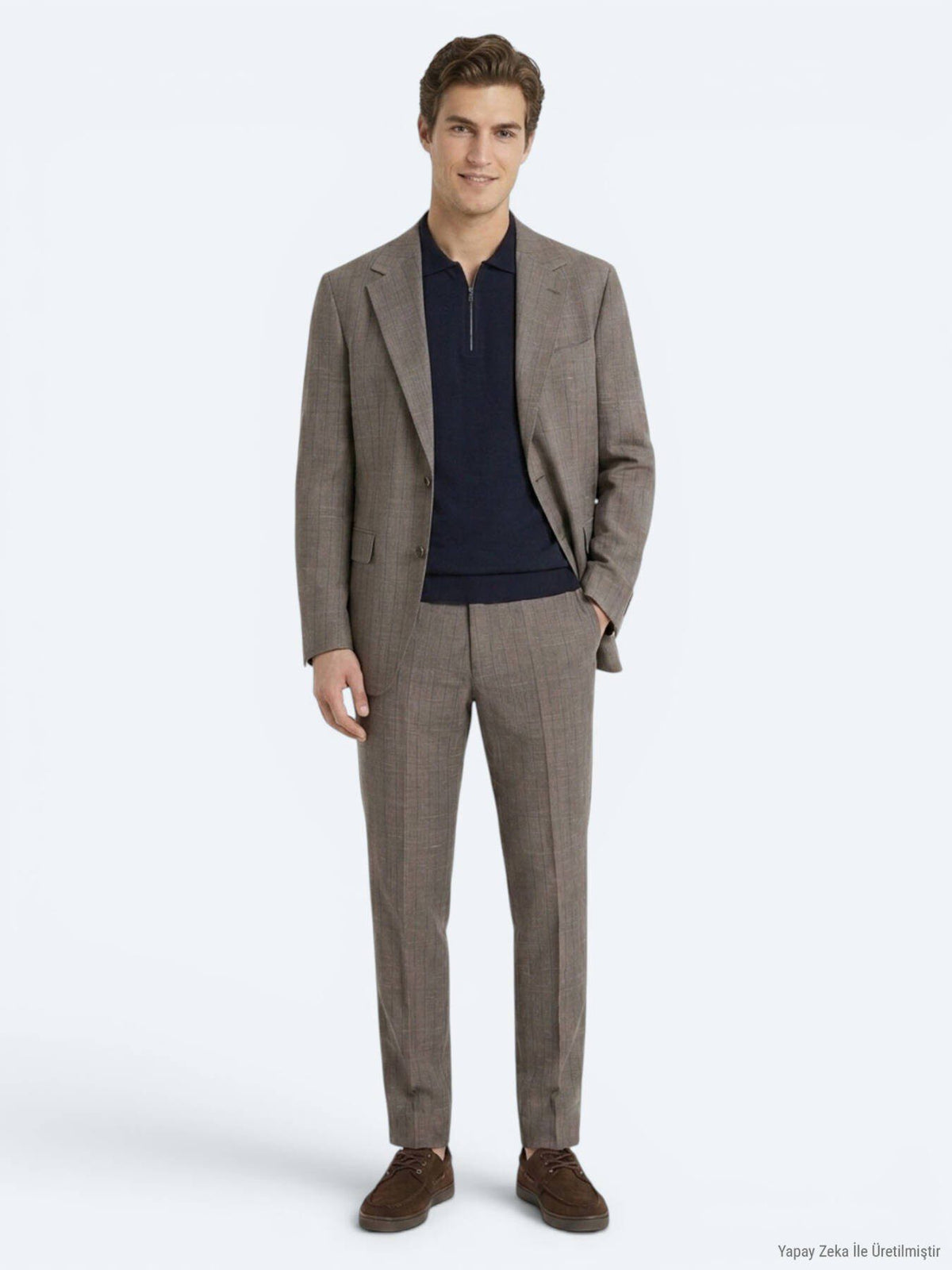 Gestreifter Modern Fit edel