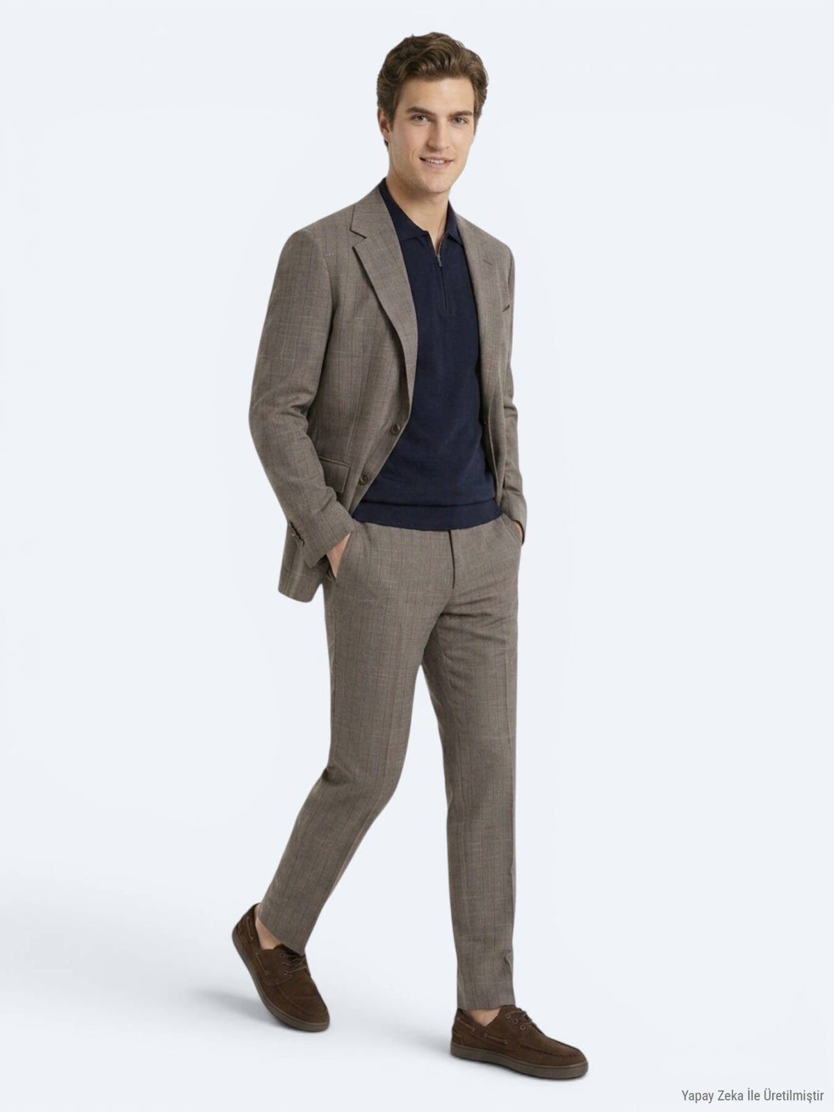 Gestreifter Modern Fit edel