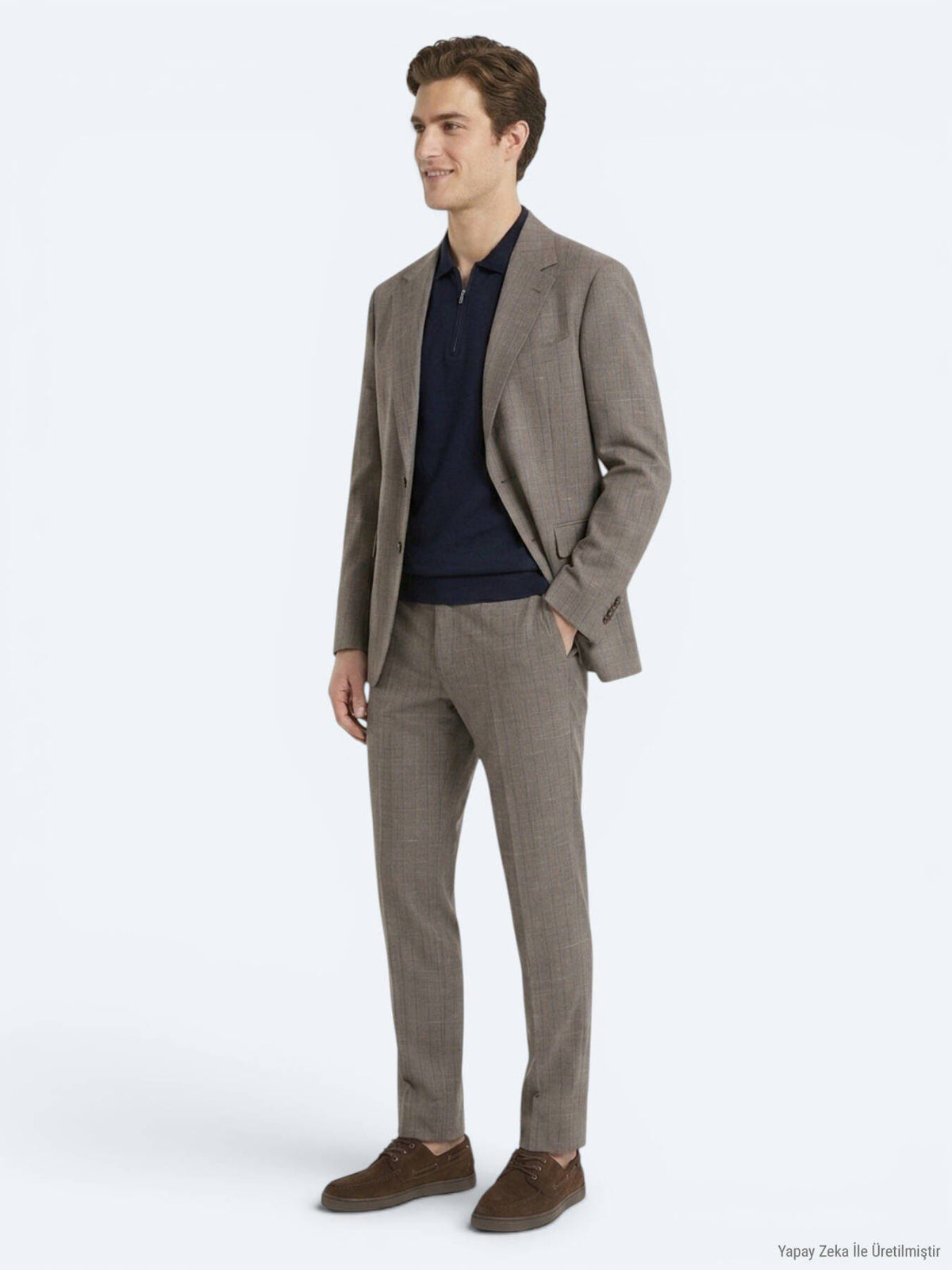 Gestreifter Modern Fit edel