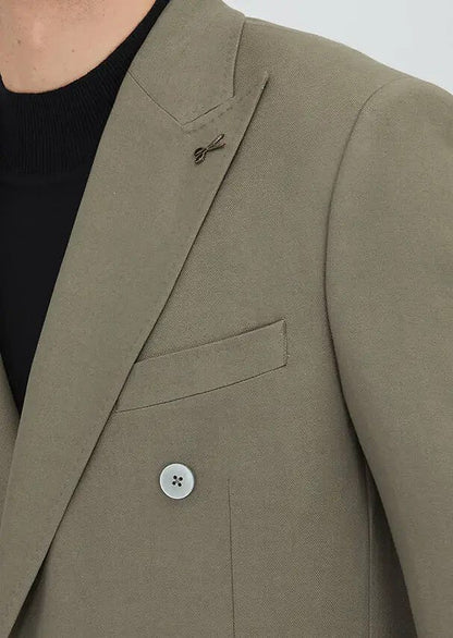 Mink Zeroweight Slim Fit Wollmischungsjacke