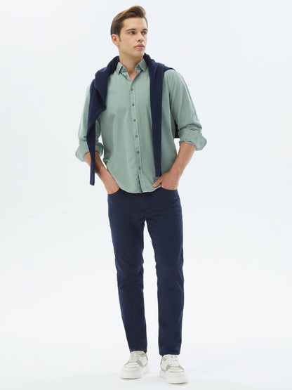 Korduroy Regular Fit Woven Casual Shirt