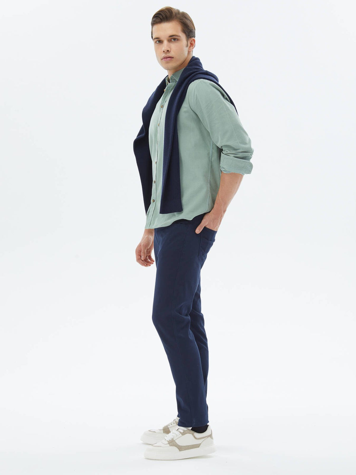 Korduroy Regular Fit Woven Casual Shirt