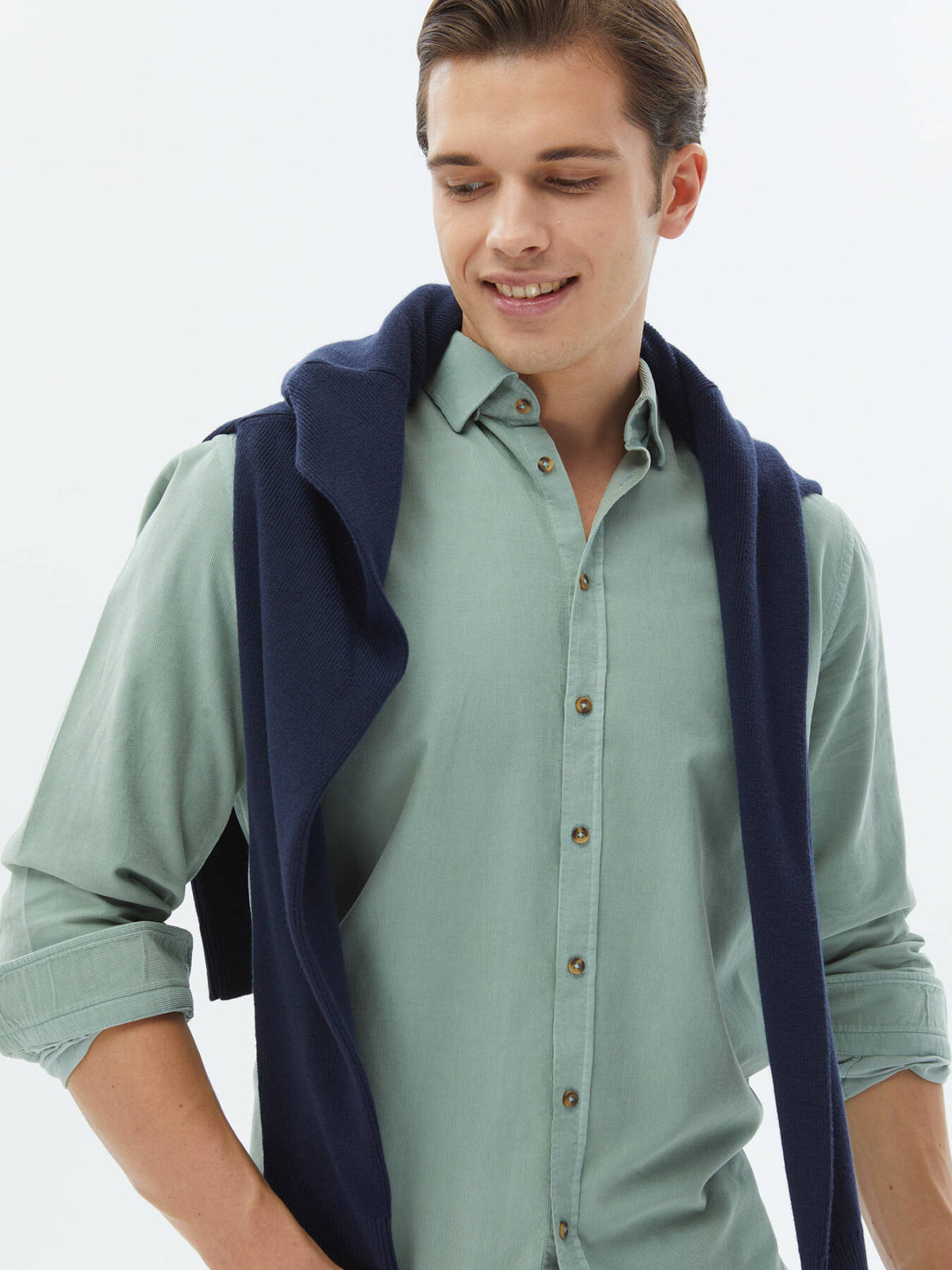 Korduroy Regular Fit Woven Casual Shirt