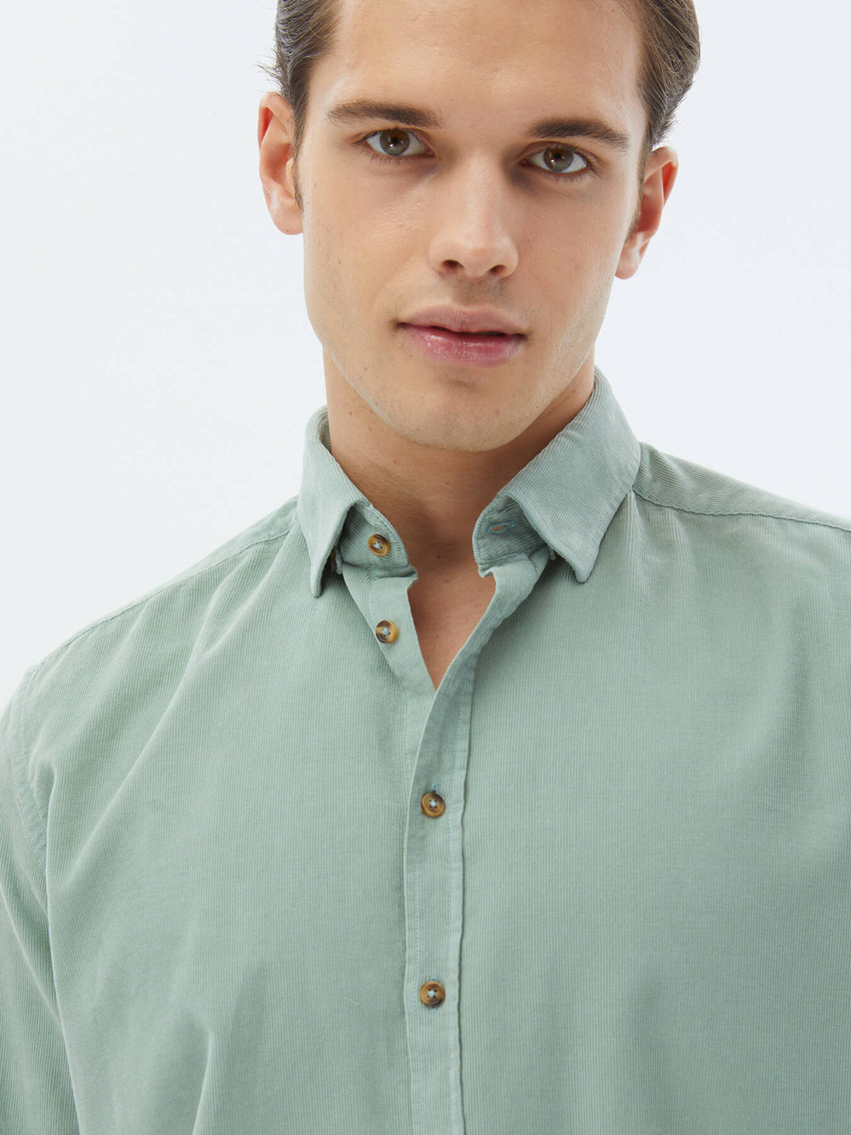 Korduroy Regular Fit Woven Casual Shirt