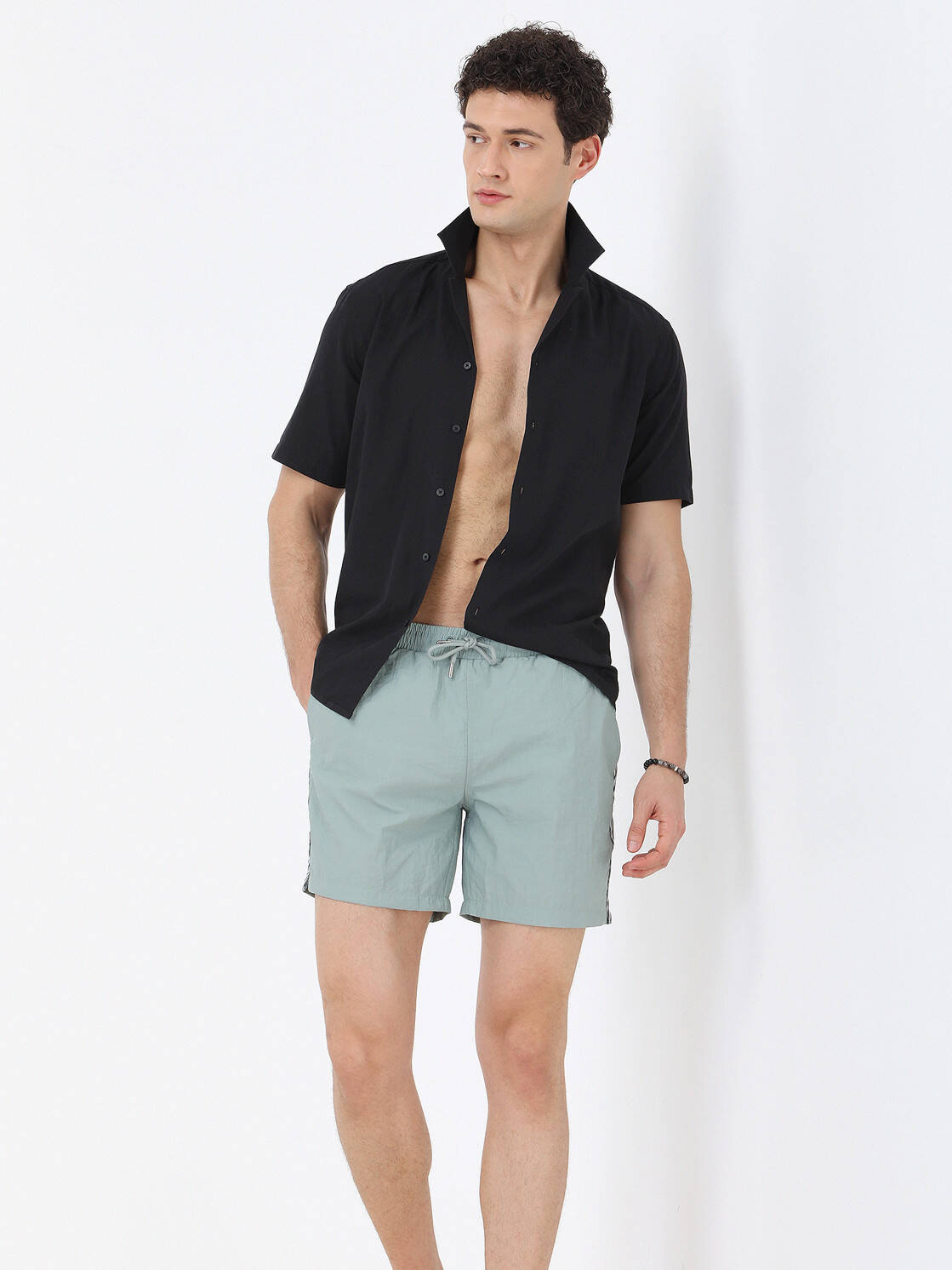 Gemusterte Shorts