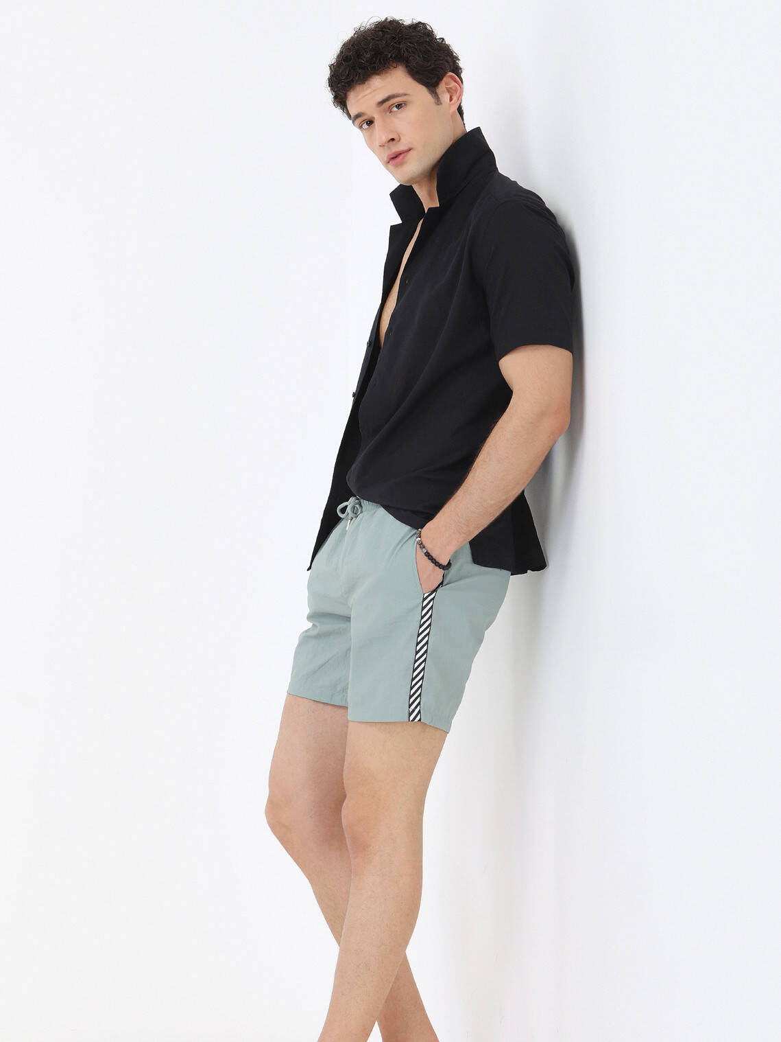 Gemusterte Shorts