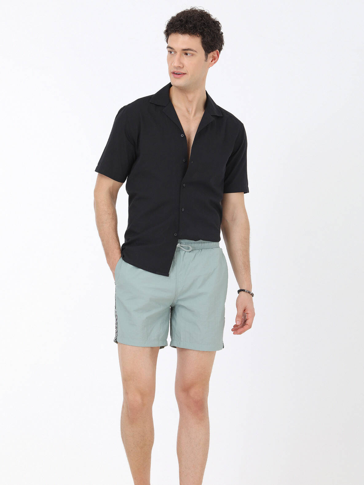 Gemusterte Shorts