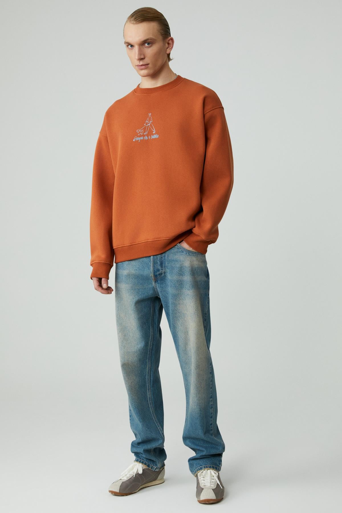 MINTY Herren Rundhals-Sweatshirt