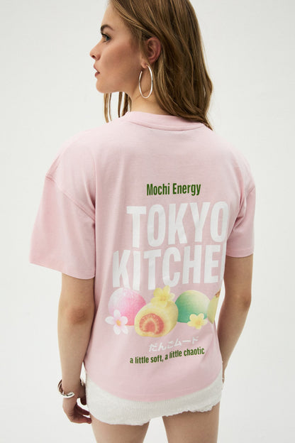 Mochi Bio-Baumwoll T-Shirt bedruckt