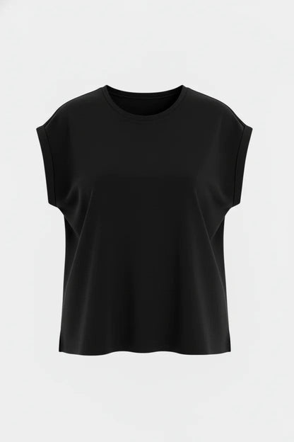 Ärmellose Jerseybluse