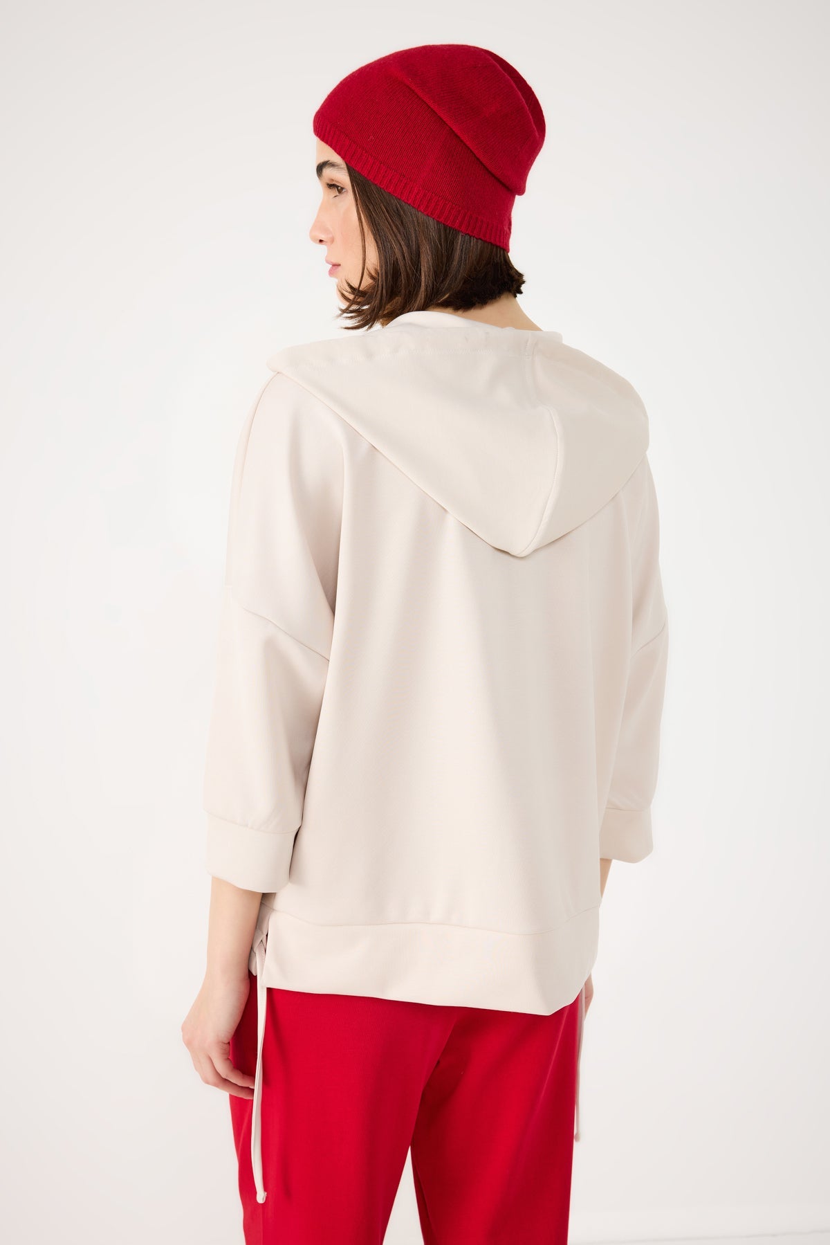 Kapuzenpullover mit Reißverschluss