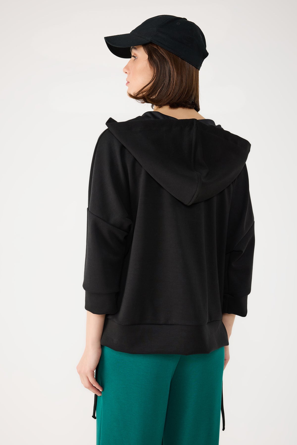 Kapuzenpullover mit Reißverschluss