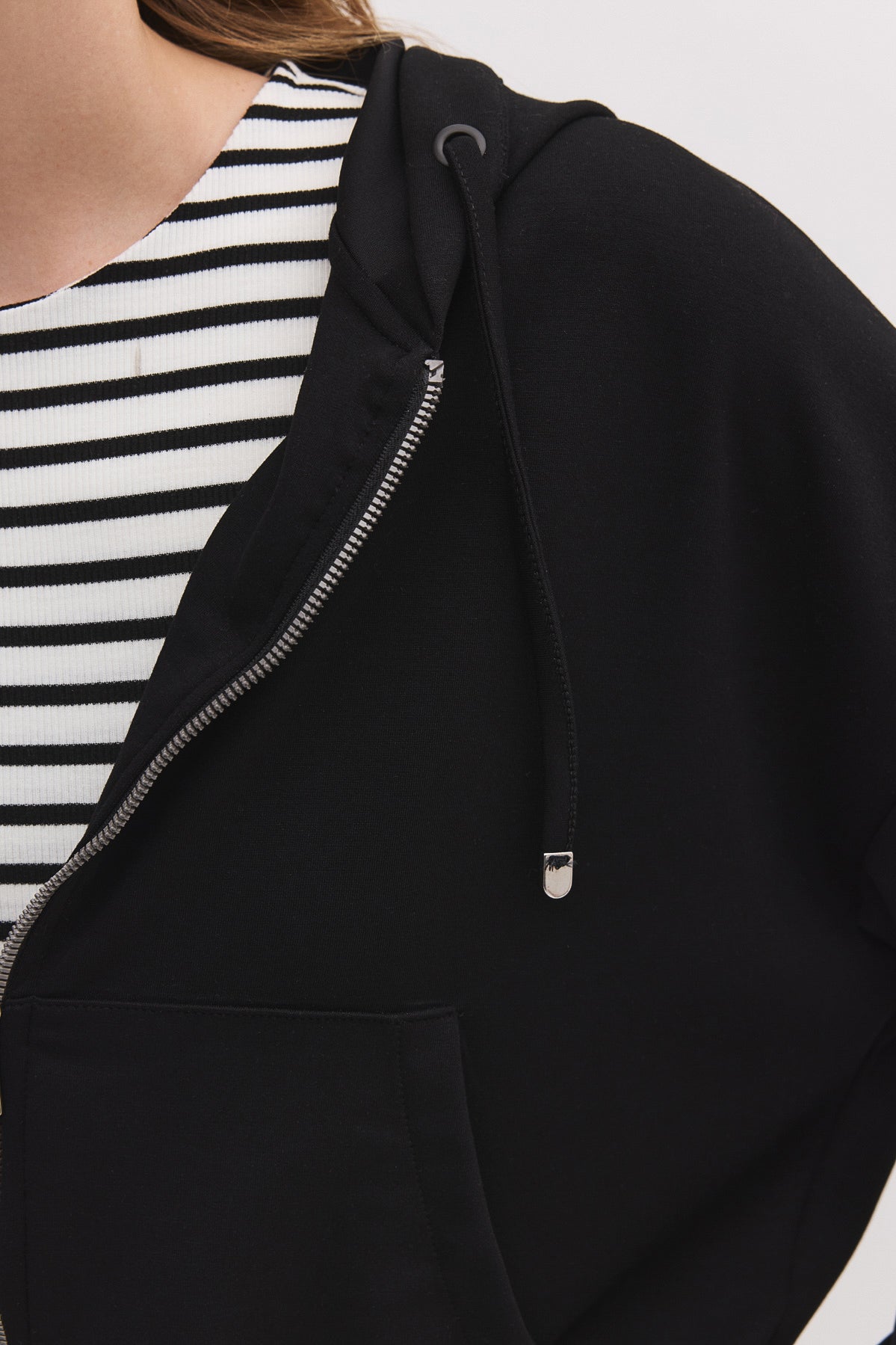 Kapuzenpullover mit Reißverschluss