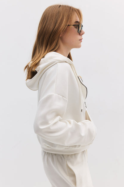 Kapuzenpullover mit Reißverschluss