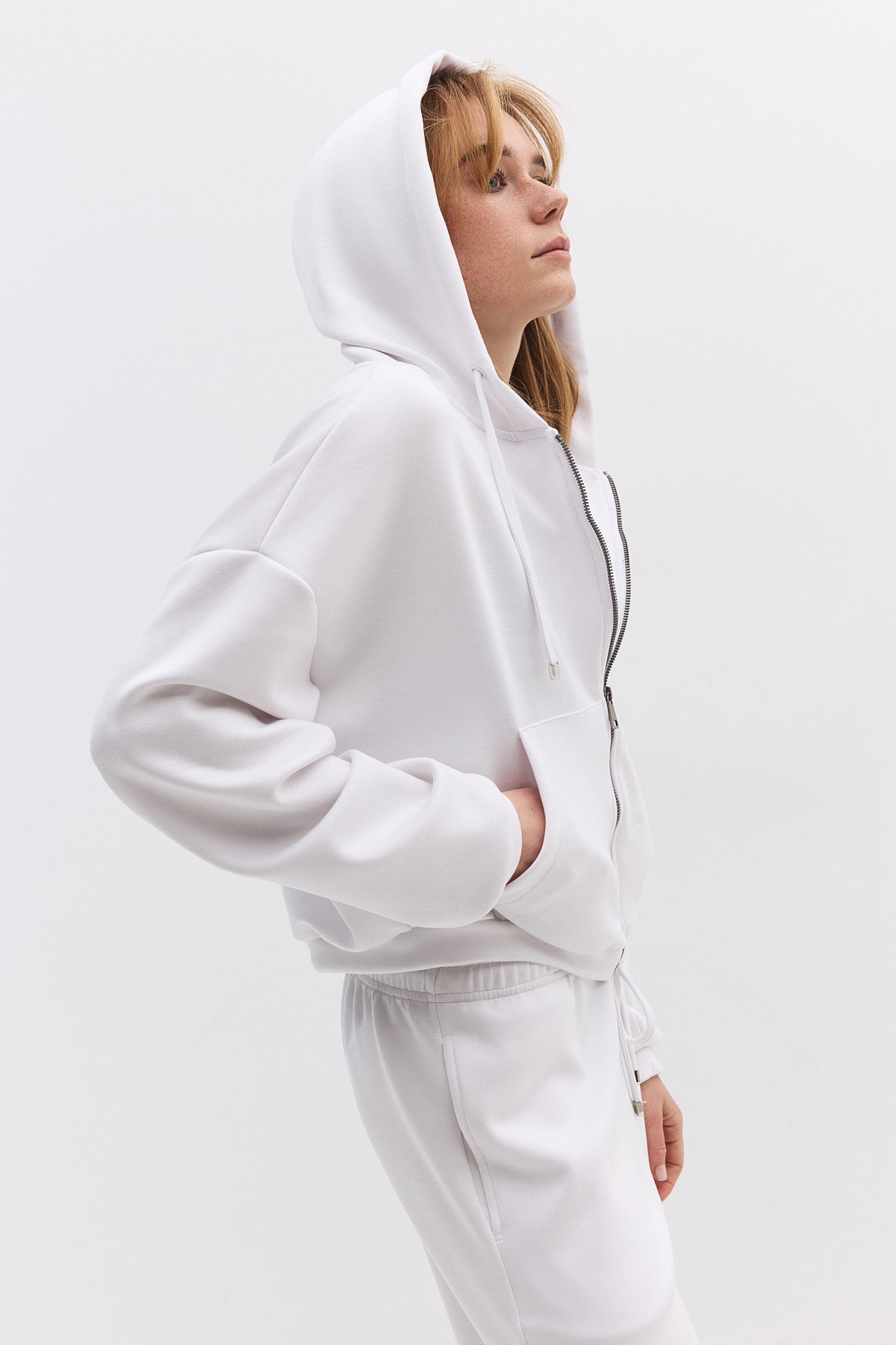 Kapuzenpullover mit Reißverschluss