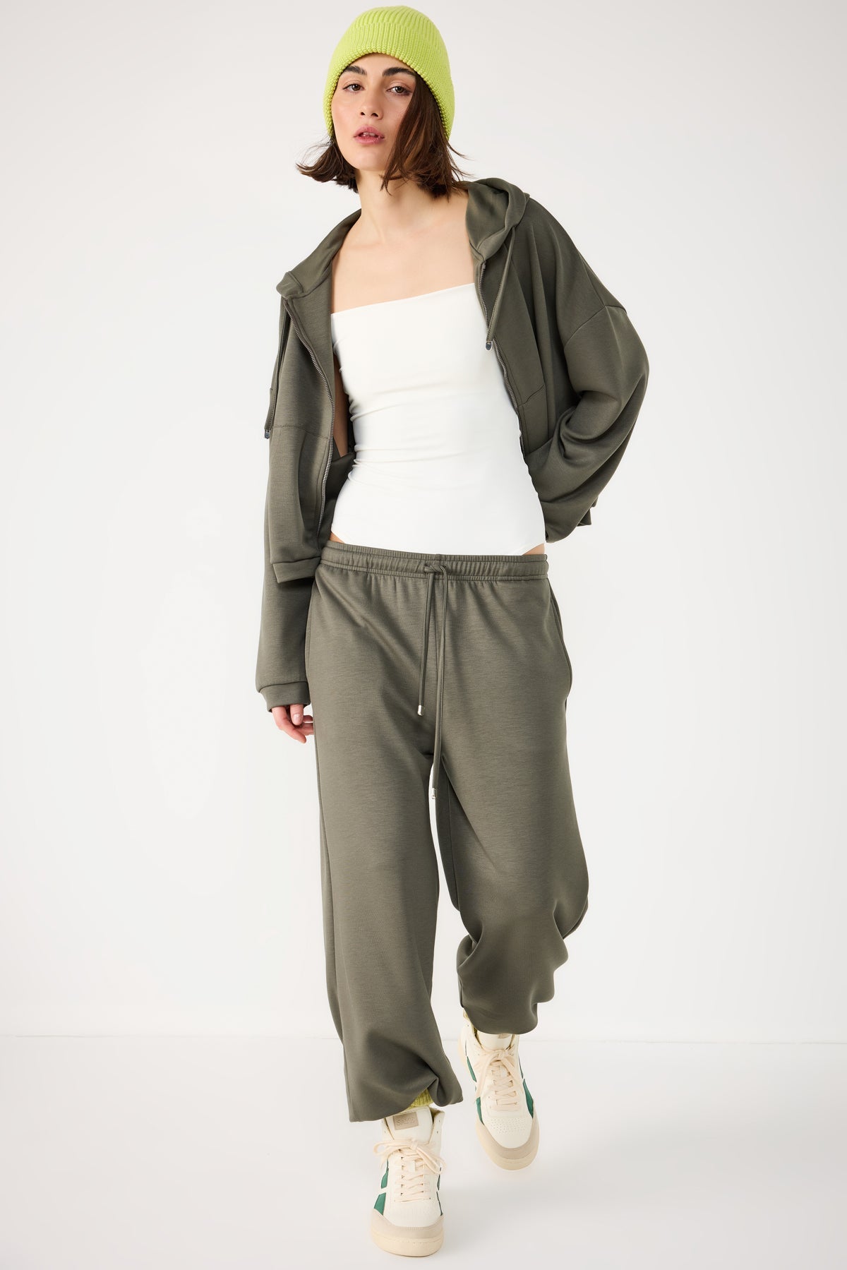 Kapuzenpullover mit Reißverschluss