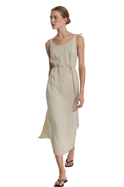 Modales trägerloses, bequemes Kleid ÇaĞla