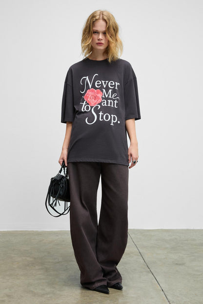 MOKILA Damen Bedrucktes T-Shirt