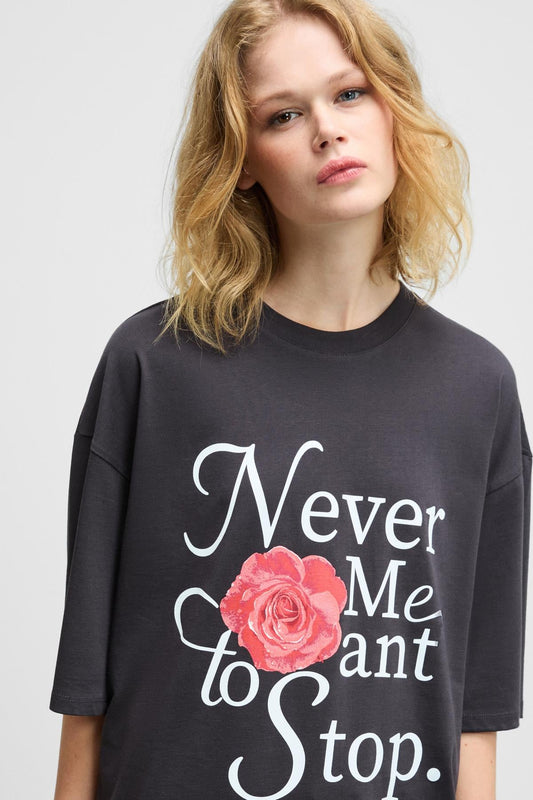 MOKILA Damen Bedrucktes T-Shirt
