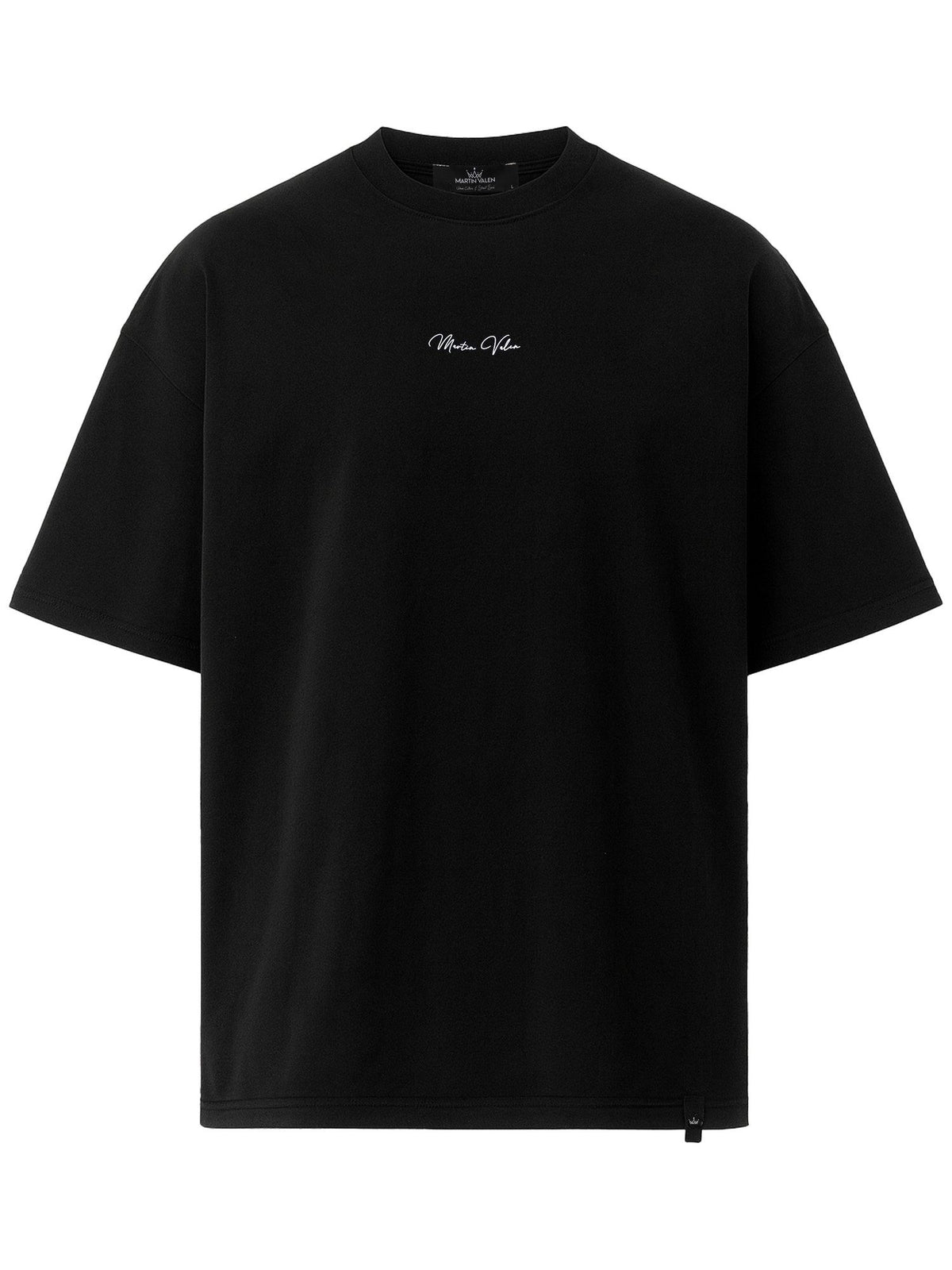 Monarch Schleife Schwarzes T-Shirt - Groß