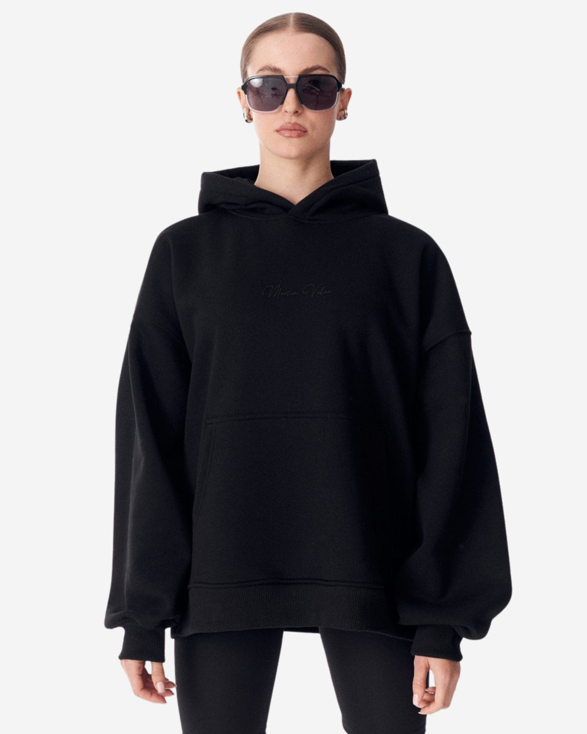 Monarch Kapuzenpullover - Schwarze Schlaufe