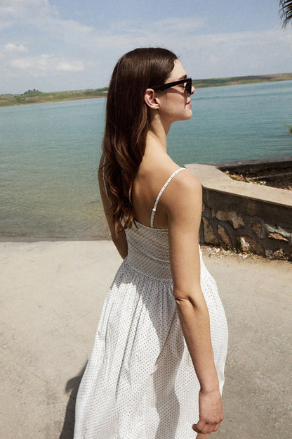 Montle Bio-Baumwoll Taillenkleid