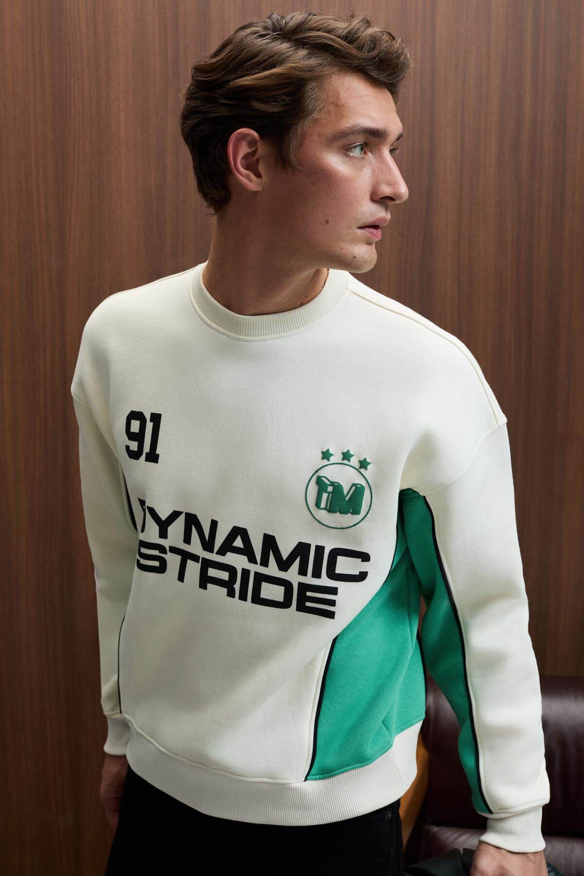 Monty Herren Grünes Sweatshirt