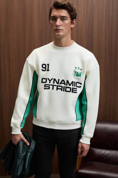 Monty Herren Grünes Sweatshirt