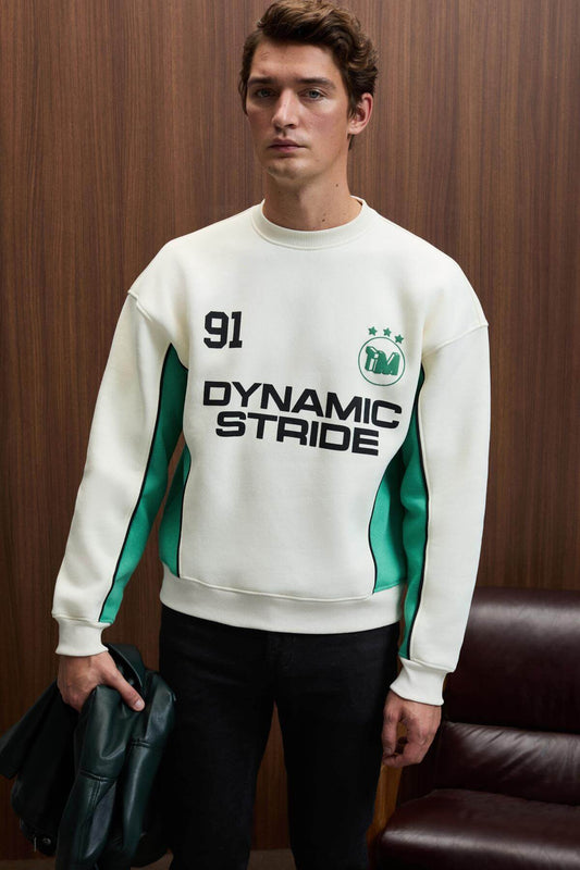 Monty Herren Grünes Sweatshirt
