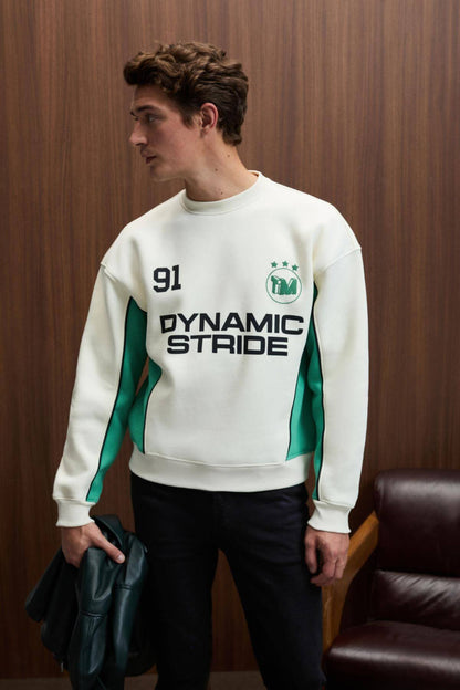 Monty Herren Grünes Sweatshirt