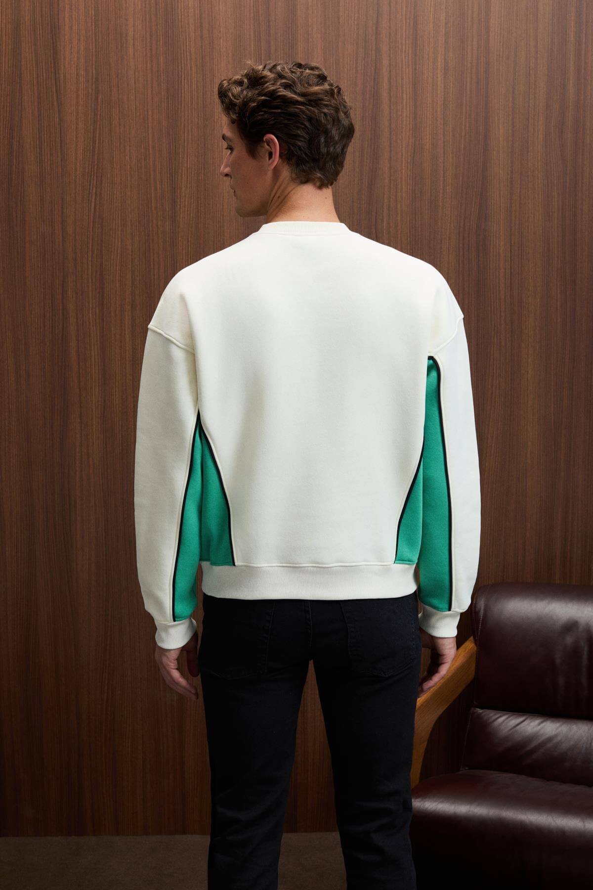 Monty Herren Grünes Sweatshirt