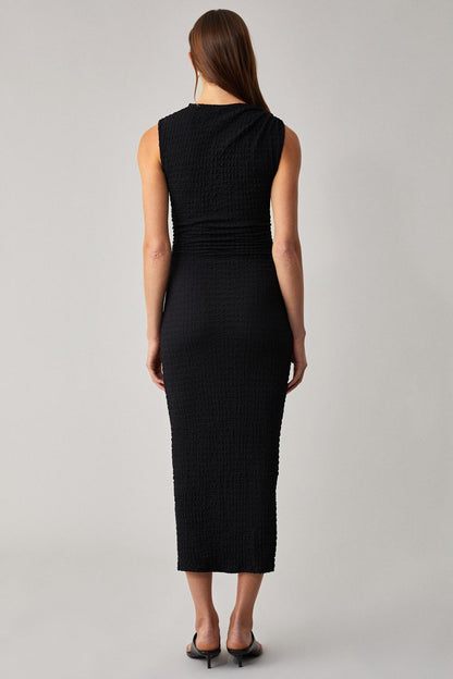 MORFY Damen Ärmelloses Midikleid
