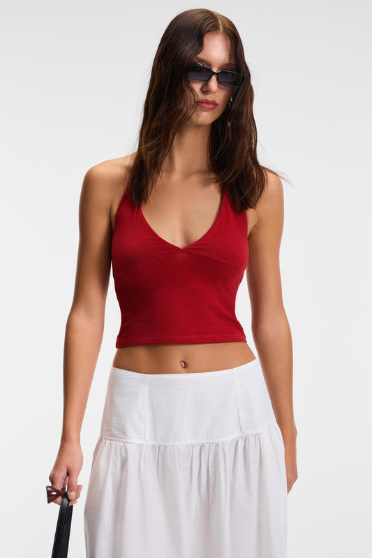 MORIENNE Damen Neckholder Top