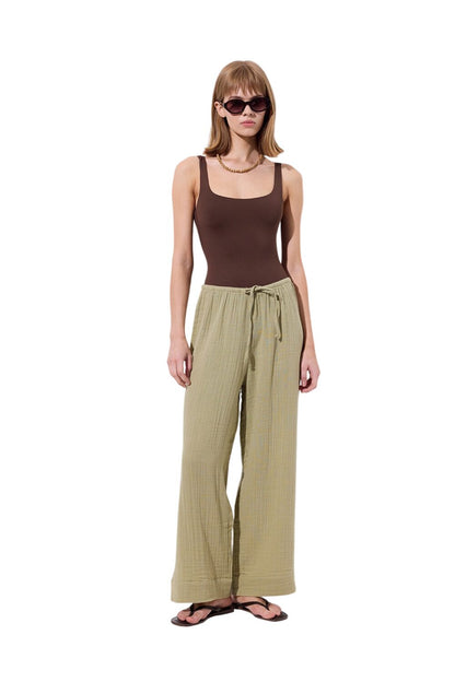 Schwarze Musselin-Bindehose