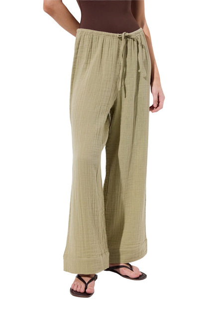 Schwarze Musselin-Bindehose