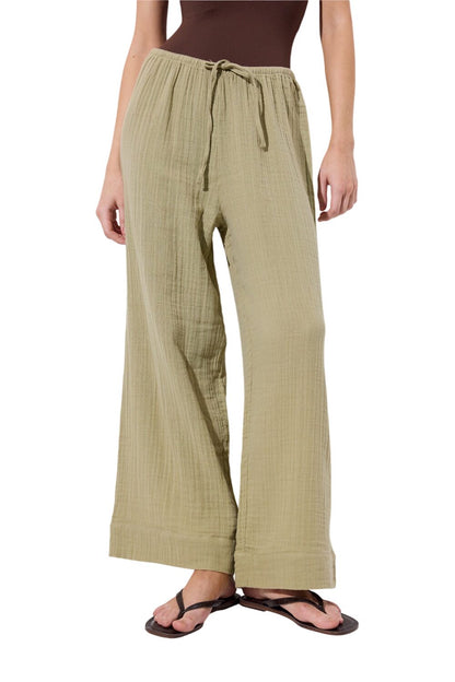 Schwarze Musselin-Bindehose